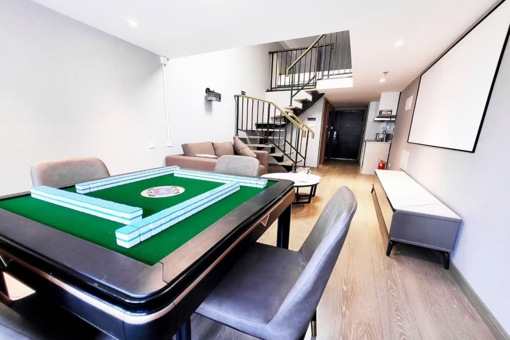 棋牌室投影机安装调试